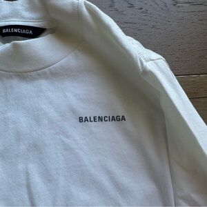 Auth. Kids Balenciaga shirt